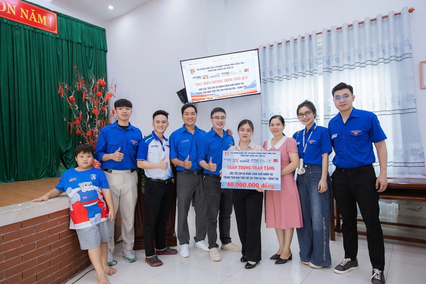PTSC lan tỏa yêu thương qua các hoạt động cộng đồng tại Vũng Tàu