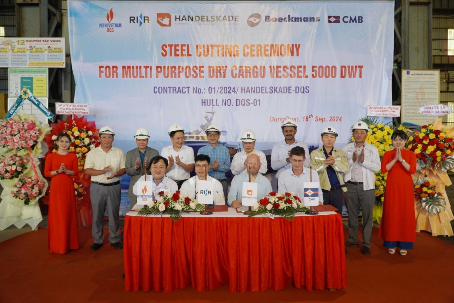 Năm 2024, PVSM tiếp tục được đối tác nước ngoài là Hà Lan tin tưởng, lựa chọn thực hiện đóng series 4 tàu đa năng 5.000 DWT. 4 tàu này có kích thước dài toàn bộ 99,96m; rộng 13,6 m; chiều cao mạn 6,8m; mớn nước theo thiết kế 5,2m.