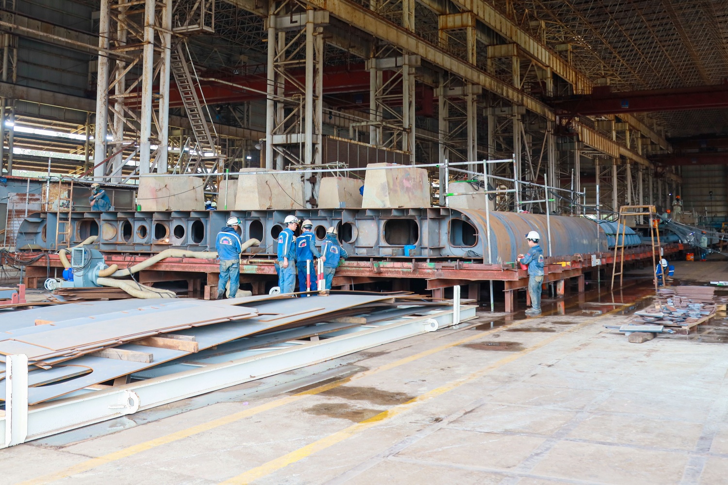PVSM hiện đang nỗ lực triển khai thực hiện dự án. Series 4 tàu đa năng đánh dấu bước tiến quan trọng của PVSM trong việc khẳng định năng lực đóng tàu của đơn vị.