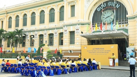 Bưu điện TP HCM và PVcomBank tổ chức lễ triển khai gói hỗ trợ tài chính dành cho người lao động tham gia BHXH