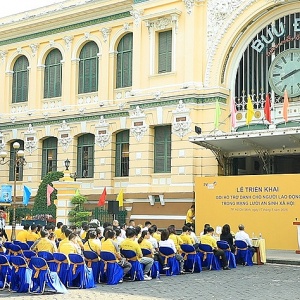 Bưu điện TP HCM và PVcomBank tổ chức lễ triển khai gói hỗ trợ tài chính dành cho người lao động tham gia BHXH