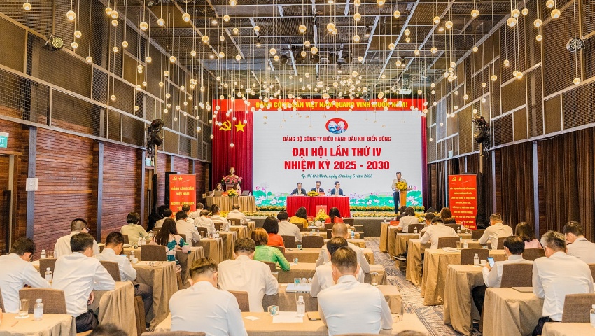 Đại hội Đảng bộ BIENDONG POC lần thứ IV: Niềm tin, trách nhiệm và kỳ vọng cho chặng đường mới
