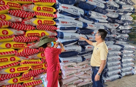 Phú Mỹ dự kiến cung ứng gần nửa triệu tấn phân bón cho vụ Hè Thu 2025