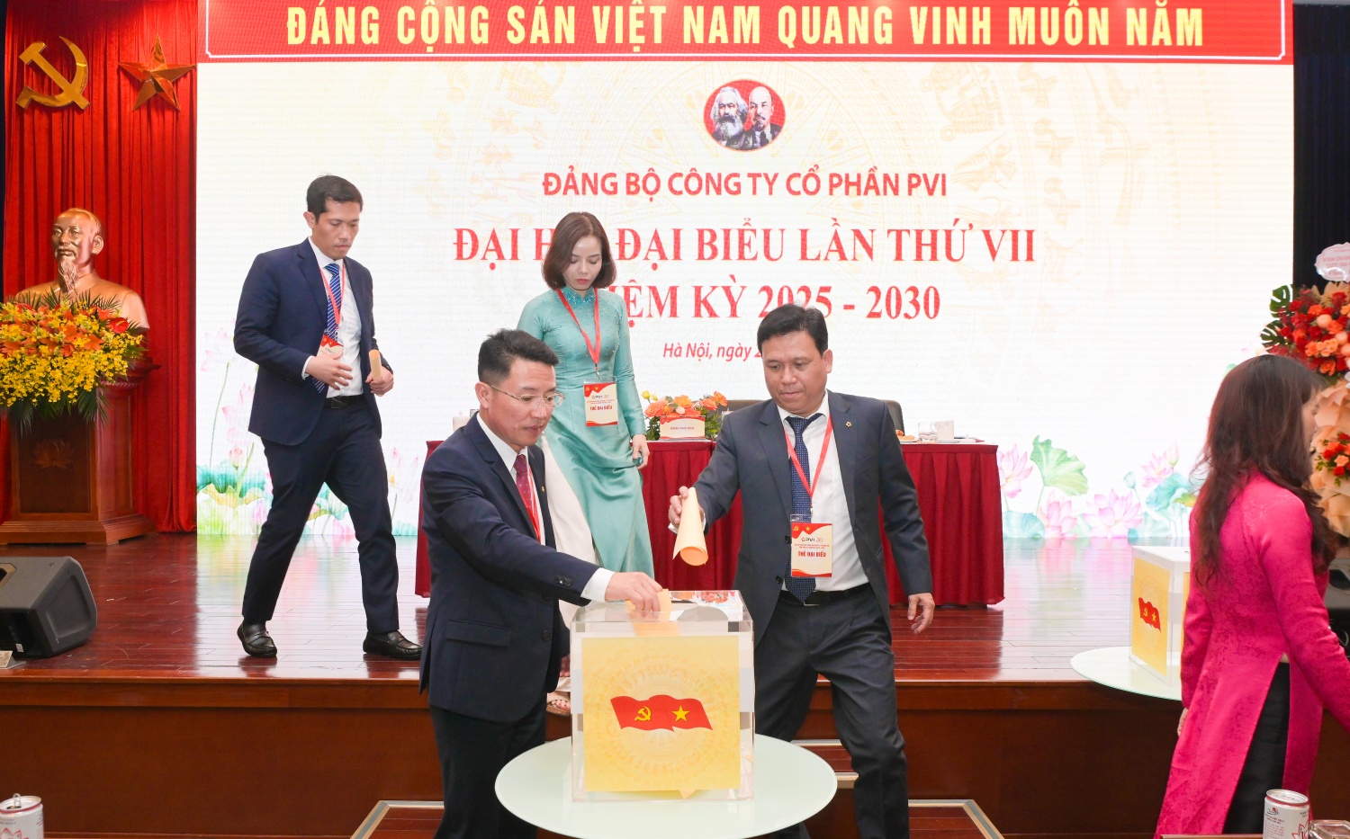 Đại hội Đảng bộ PVI lần thứ VII: Khát vọng đổi mới, tăng trưởng bền vững, hội nhập sâu rộng