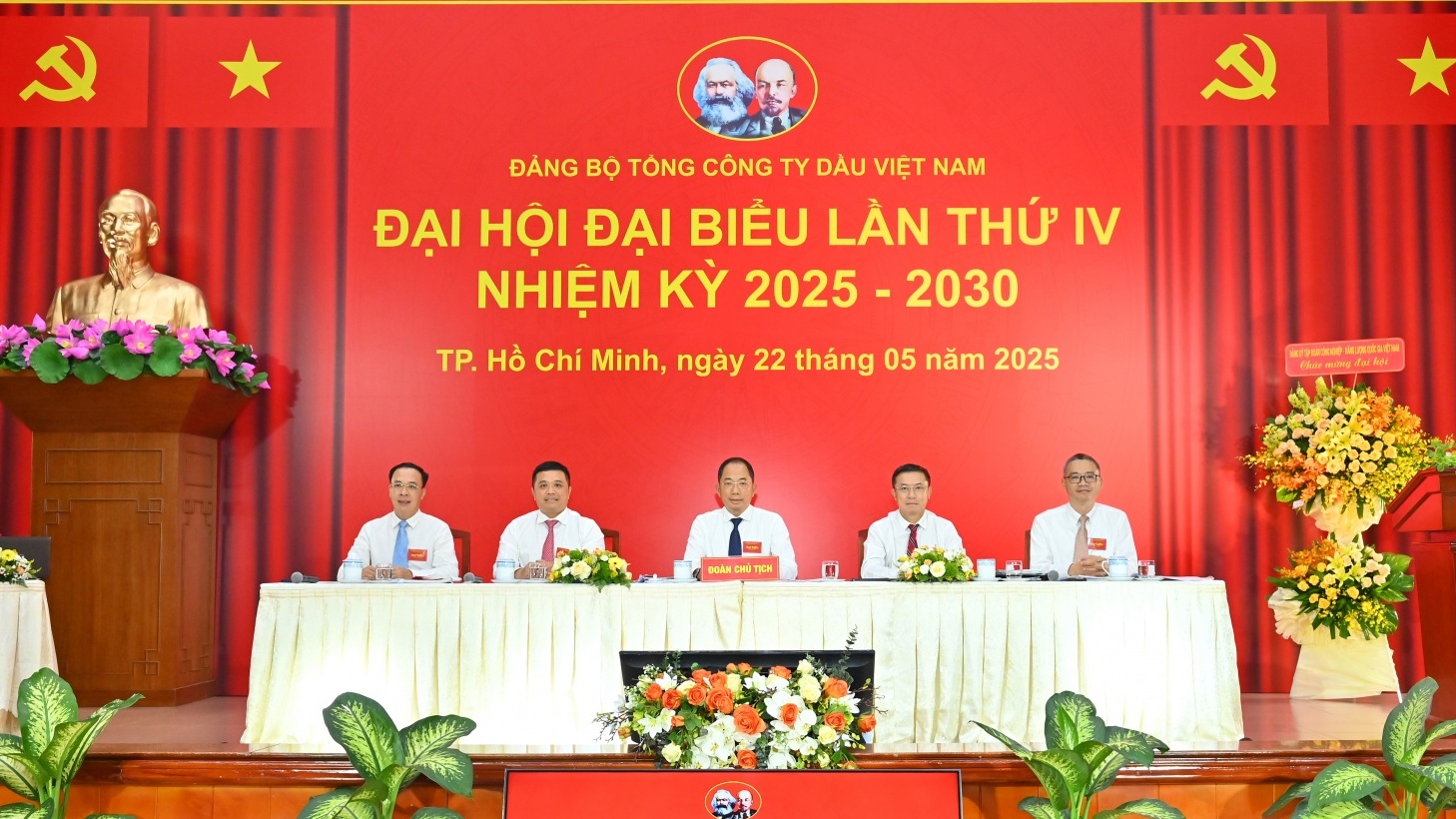 Đảng bộ Tổng công ty Dầu Việt Nam tổ chức thành công Đại hội Đại biểu lần thứ IV, nhiệm kỳ 2025-2030