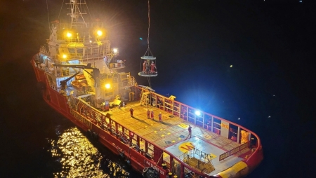 Giàn khoan Đại Hùng kịp thời hỗ trợ cấp cứu ngư dân gặp nạn trên biển