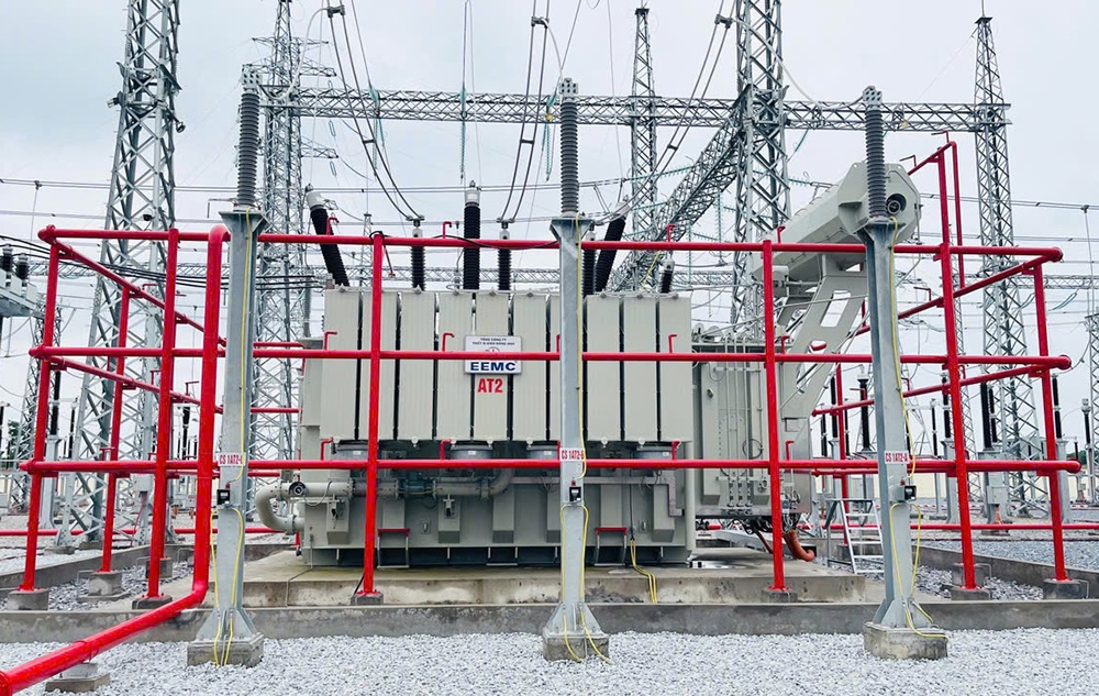 Thái Bình: Đóng điện Dự án Trạm biến áp 220kV Vũ Thư và đường dây đấu nối