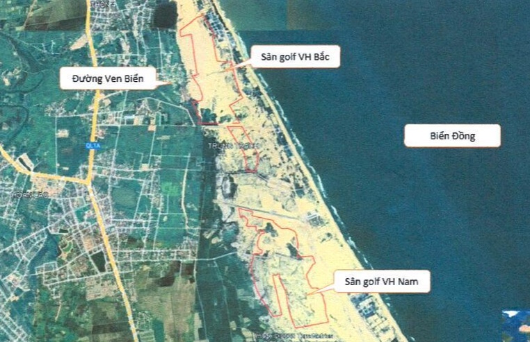 Quảng Bình chuyển đổi hơn 73ha đất rừng sản xuất làm hai sân golf