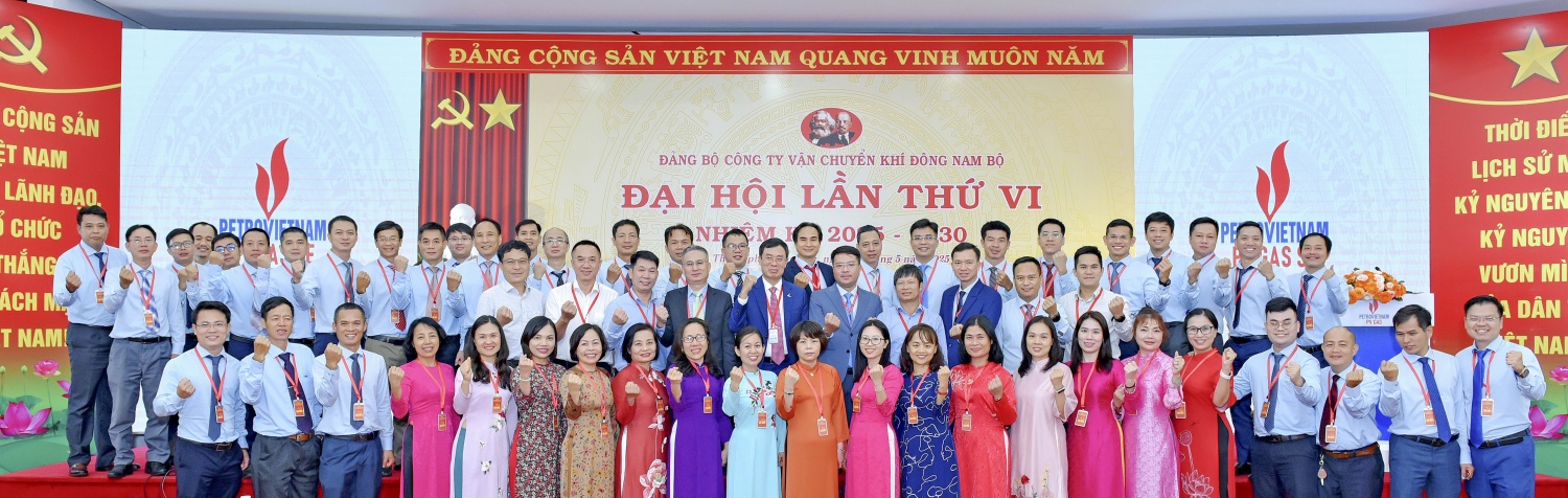 Đại hội Đảng bộ PV GAS SE thành công tốt đẹp
