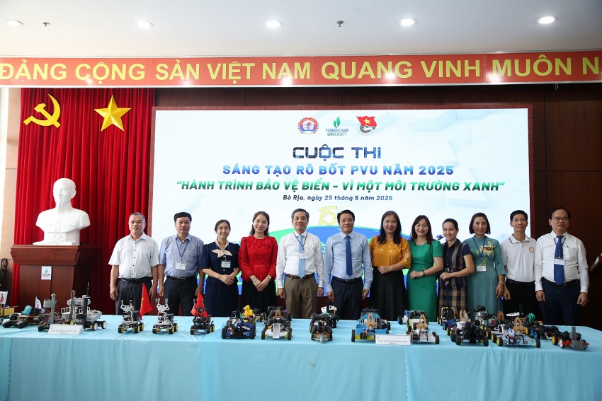 Sáng tạo Rô bốt PVU 2025: Hành trình bảo vệ biển - Vì một môi trường xanh