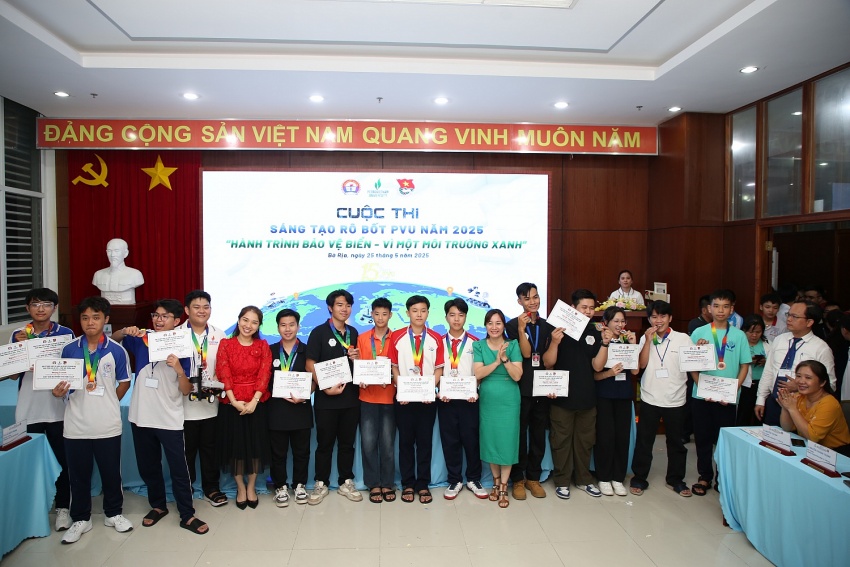 Sáng tạo Rô bốt PVU 2025: Hành trình bảo vệ biển - Vì một môi trường xanh