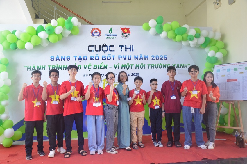 Sáng tạo Rô bốt PVU 2025: Hành trình bảo vệ biển - Vì một môi trường xanh