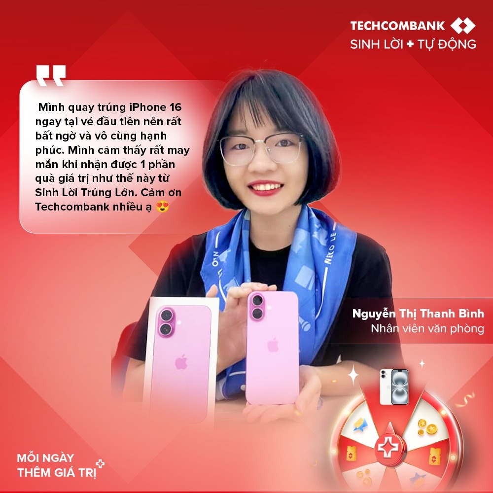 Hơn 100 nghìn khách hàng đã nhận iPhone, Airpods, vé “Anh trai” từ “Sinh lời trúng lớn”