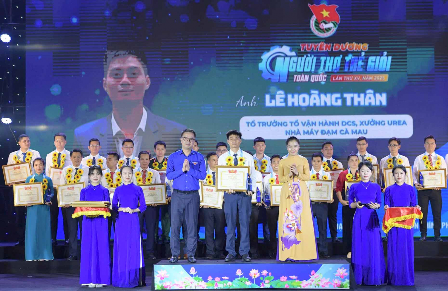 Kỹ sư trẻ PVCFC được vinh danh toàn quốc nhờ các sáng kiến làm lợi hàng chục tỷ đồng