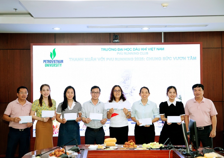 Công đoàn PVU tổng kết và trao giải Giải chạy online “PVU RUN 2025 - Chung sức vươn tầm”