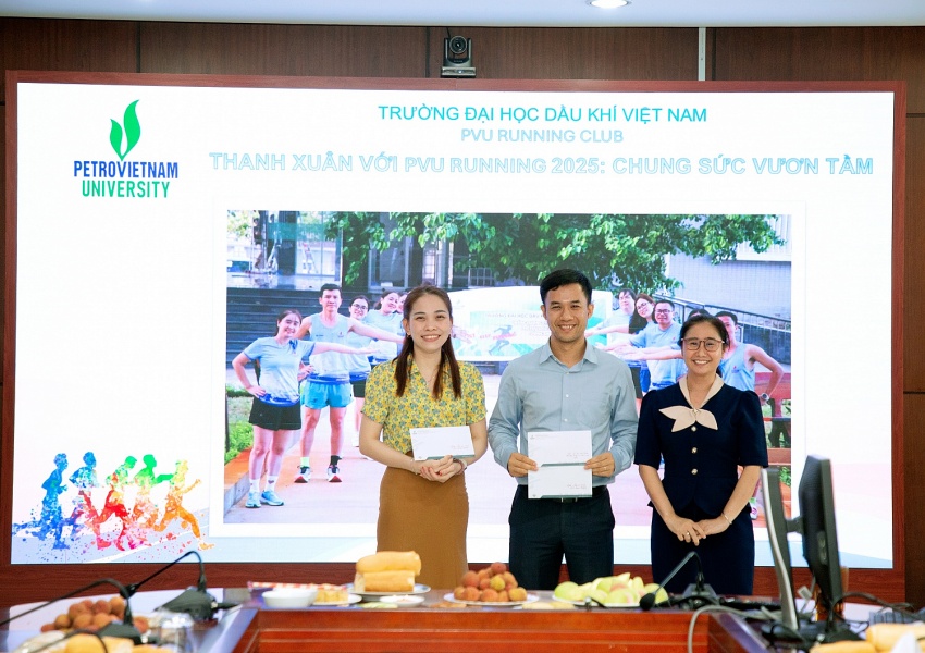 Công đoàn PVU tổng kết và trao giải Giải chạy online “PVU RUN 2025 - Chung sức vươn tầm”