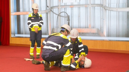 Sôi nổi Hội thi An toàn vệ sinh viên giỏi 2025 tại Nhà máy Nhiệt điện Thái Bình 2