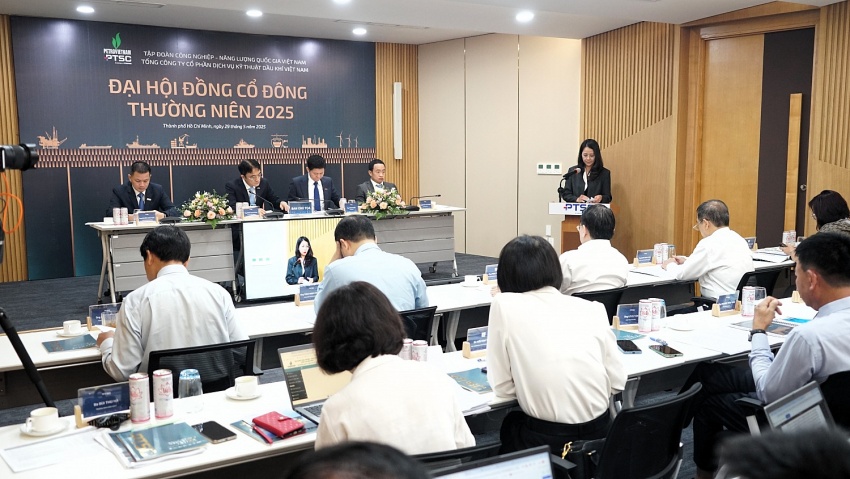 ĐHĐCĐ PTSC 2025: Chia cổ tức bằng cổ phiếu, tăng vốn điều lệ triển khai chiến lược đầu tư trung - dài hạn