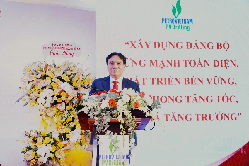 Đảng bộ PV Drilling tổ chức thành công Đại hội đại biểu lần thứ V, nhiệm kỳ 2025-2030