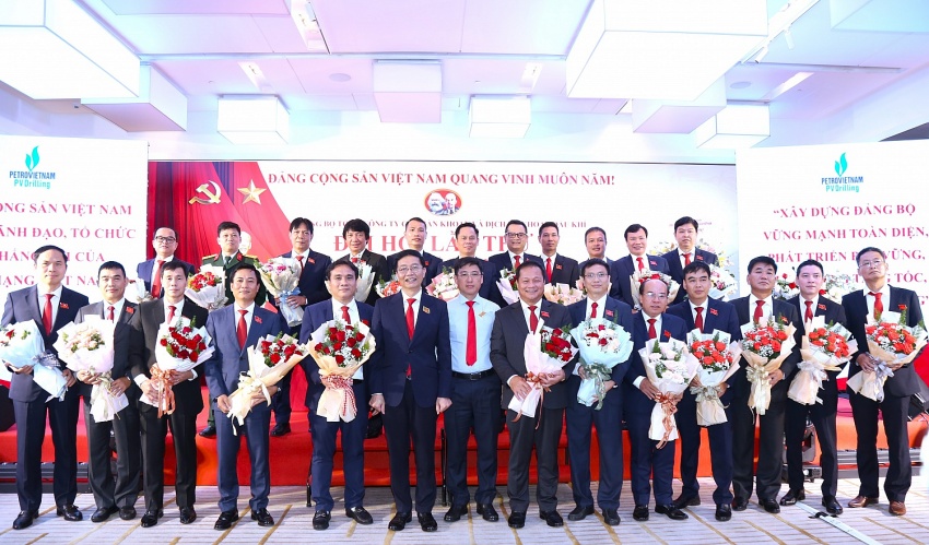 Đảng bộ PV Drilling tổ chức thành công Đại hội đại biểu lần thứ V, nhiệm kỳ 2025-2030