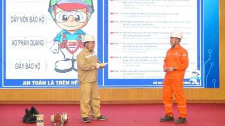 [VIDEO] Sôi nổi Hội thi An toàn vệ sinh viên giỏi 2025 tại Nhà máy Nhiệt điện Thái Bình 2