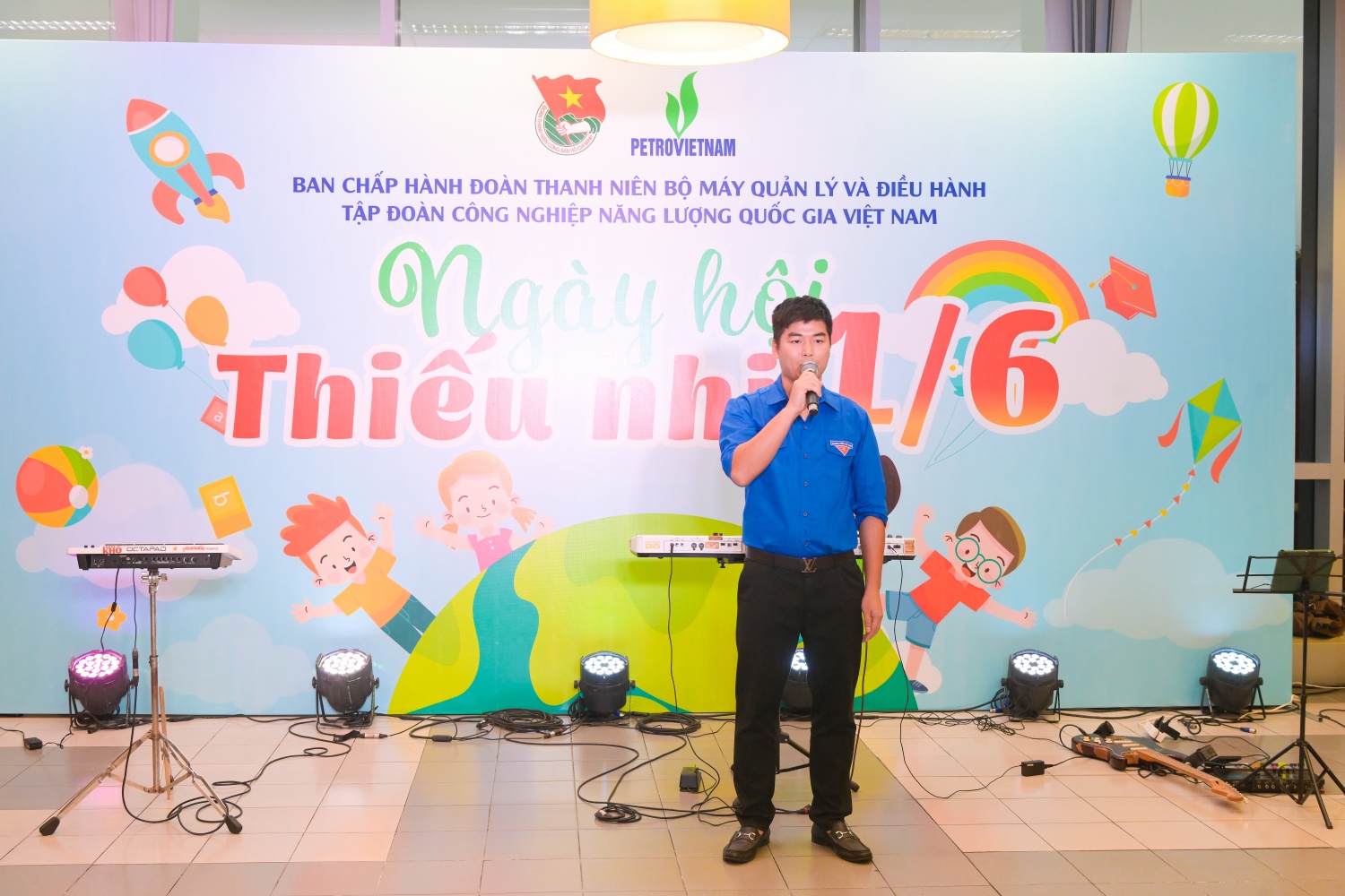 Đoàn Thanh niên BMQL&ĐH Petrovietnam tổ chức Ngày hội Thiếu nhi 1/6