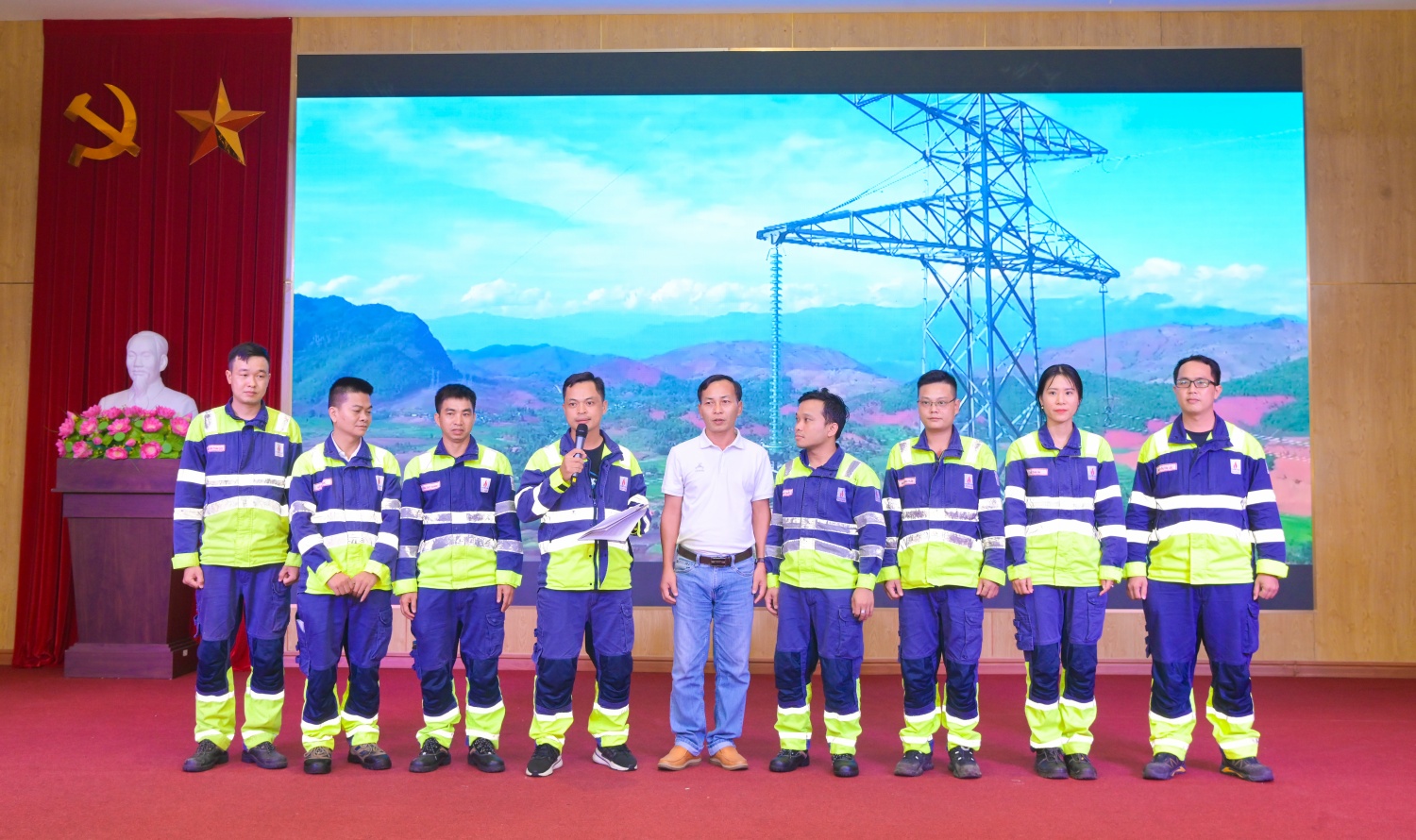[CHÙM ẢNH] Hội thi An toàn vệ sinh viên giỏi 2025 tại Nhà máy Nhiệt điện Thái Bình 2