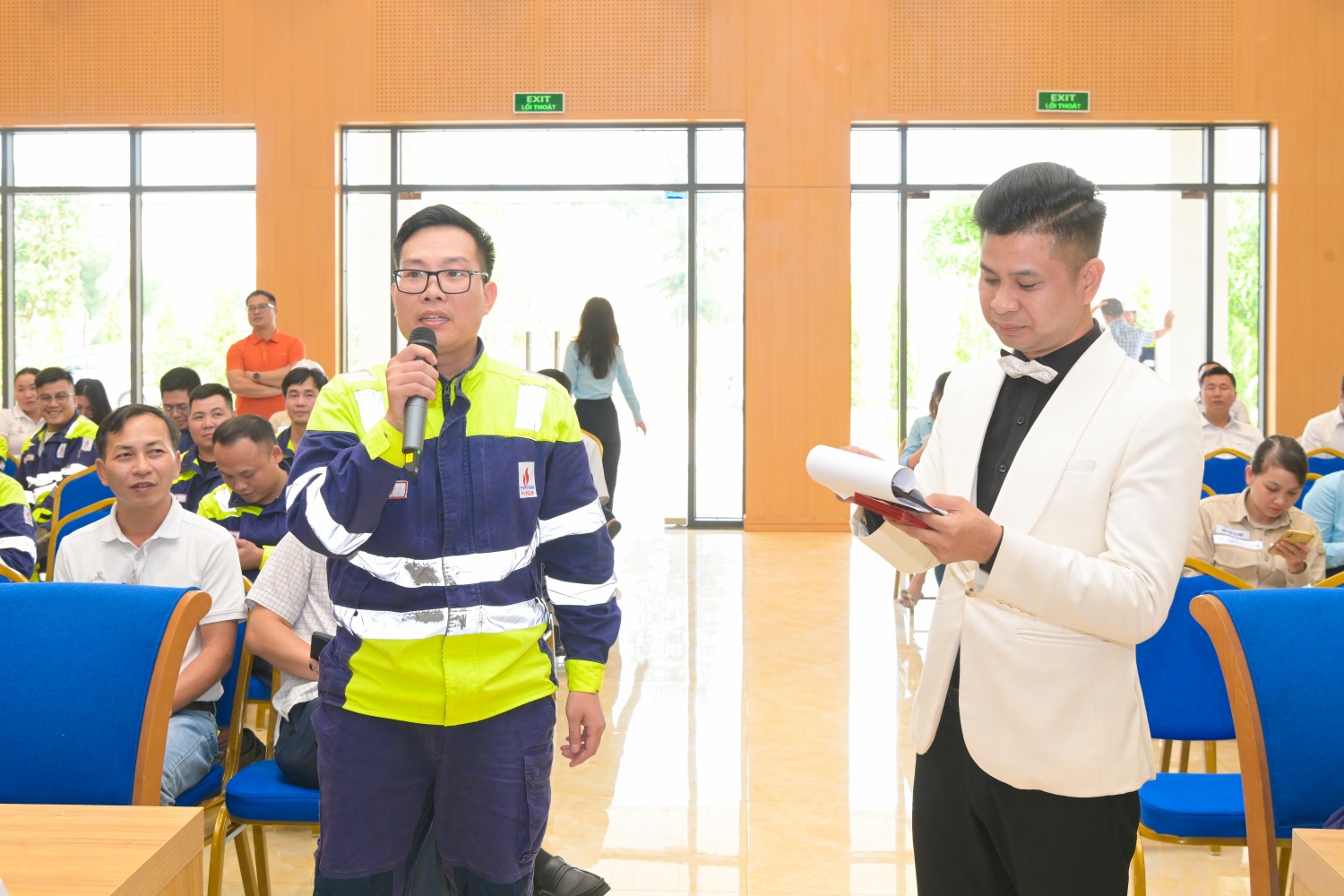 [CHÙM ẢNH] Hội thi An toàn vệ sinh viên giỏi 2025 tại Nhà máy Nhiệt điện Thái Bình 2