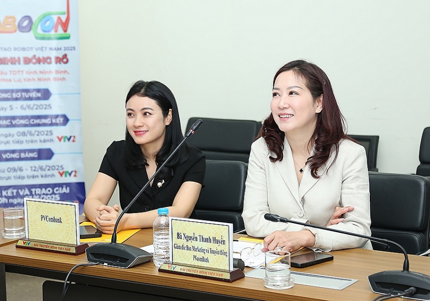 PVcomBank đồng hành cùng cuộc thi Sáng tạo Robot Việt Nam 2025