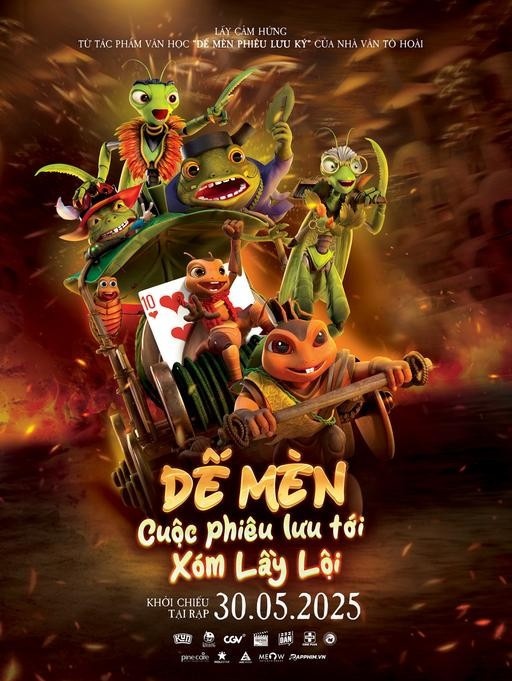 “Dế Mèn - Cuộc phiêu lưu tới xóm Lầy Lội”: Phim hoạt hình mang thông điệp sâu sắc về xây dựng văn hóa thời đại mới