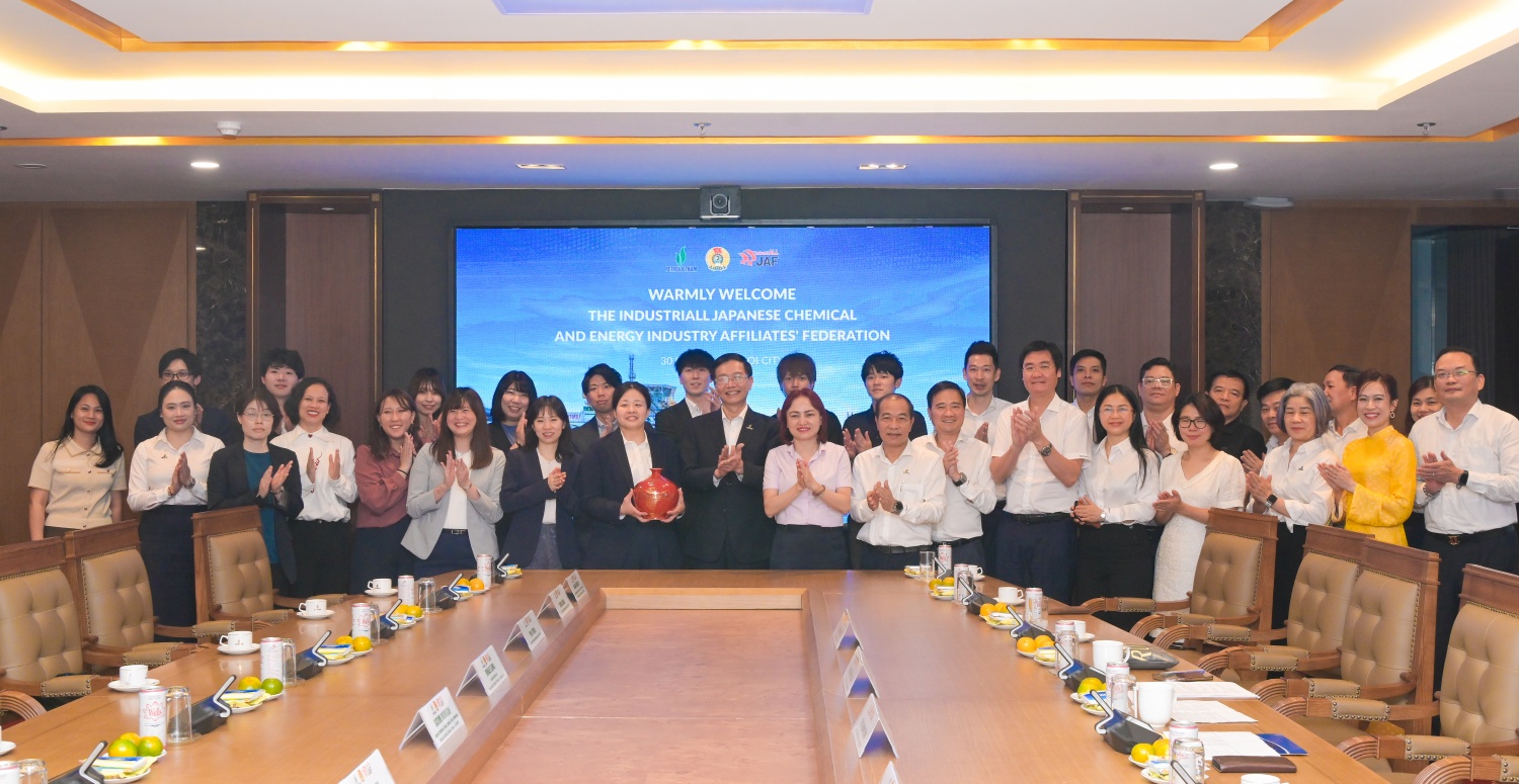 Petrovietnam tiếp đón đoàn cán bộ Liên đoàn JAF đến thăm và làm việc