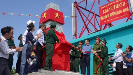 PTSC G&S góp phần tôn tạo “Điểm cơ sở A6” - cột mốc chủ quyền thiêng liêng giữa Biển Đông