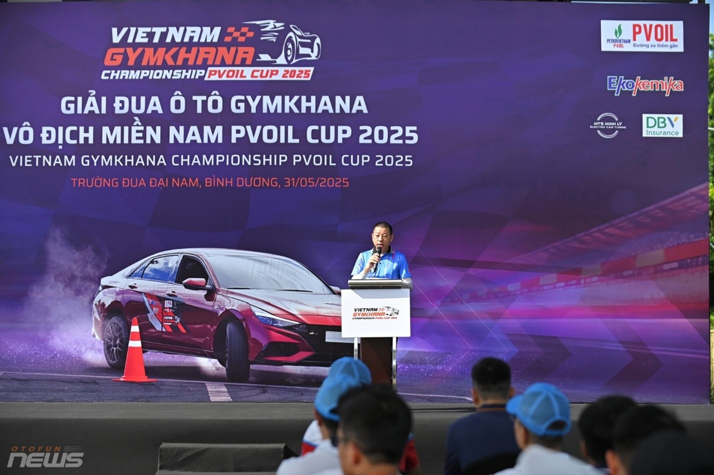 Ông Nguyễn Đại Hoàng – Tổng Giám đốc OTV Media phát biểu tại PVOIL VGC Miền Nam 2025