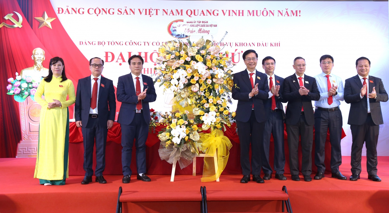 [Chùm ảnh] Đảng bộ PV Drilling tổ chức thành công Đại hội đại biểu lần thứ V, nhiệm kỳ 2025 - 2030