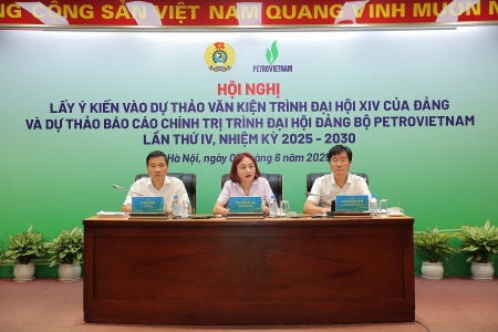 CĐ DKVN tích cực tham gia xây dựng văn kiện Đại hội Đảng bộ Petrovietnam lần thứ IV