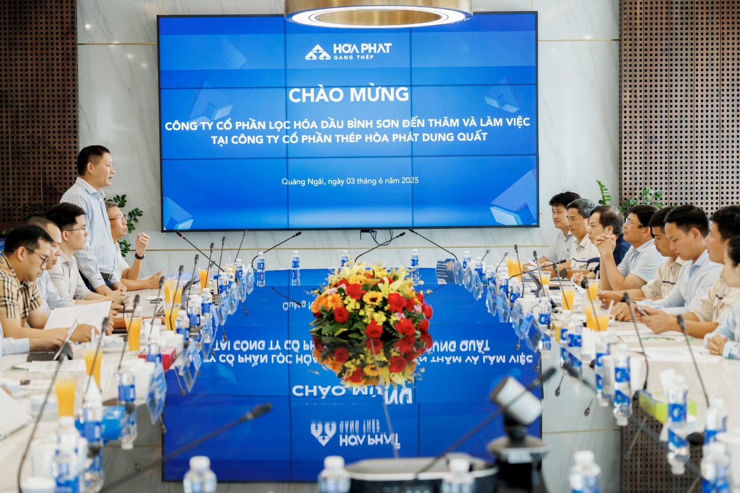 BSR và Hòa Phát Dung Quất thống nhất đẩy mạnh hợp tác trong các lĩnh vực LPG, kỹ thuật, bảo dưỡng, và cung ứng thiết bị.