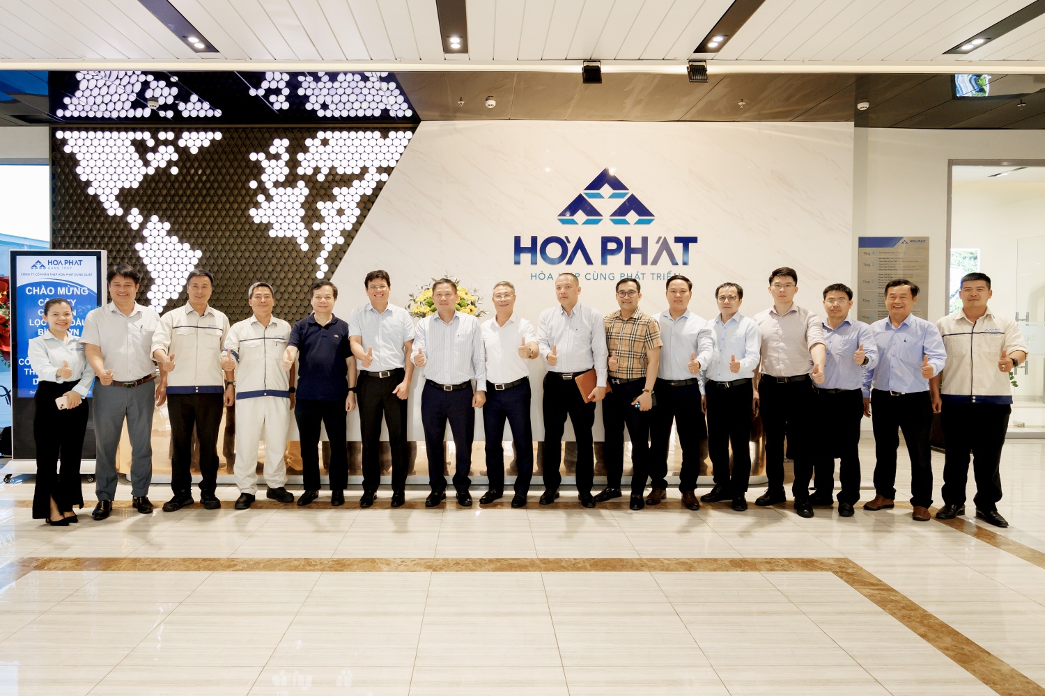 BSR và Hòa Phát Dung Quất tăng cường hợp tác chiến lược toàn diện