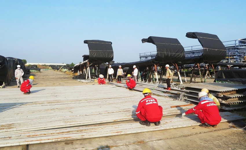 Dự án NMNĐ Long Phú 1: Tăng tốc lắp đặt lò hơi, hướng tới phát điện vào năm 2027
