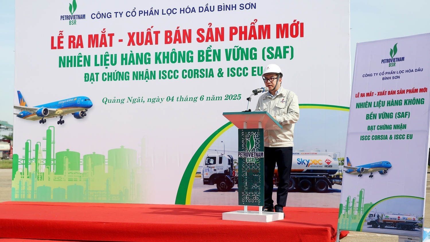 BSR launches and delivers first commercial batch of sustainable aviation fuel (SAF)