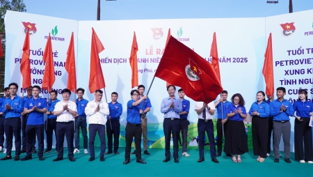 Đoàn Thanh niên Petrovietnam khởi động Chiến dịch Thanh niên tình nguyện hè 2025