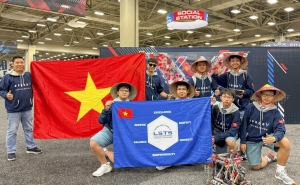 Học sinh trường Đinh Thiện Lý lan tỏa tinh thần STEM Việt Nam tại đấu trường quốc tế