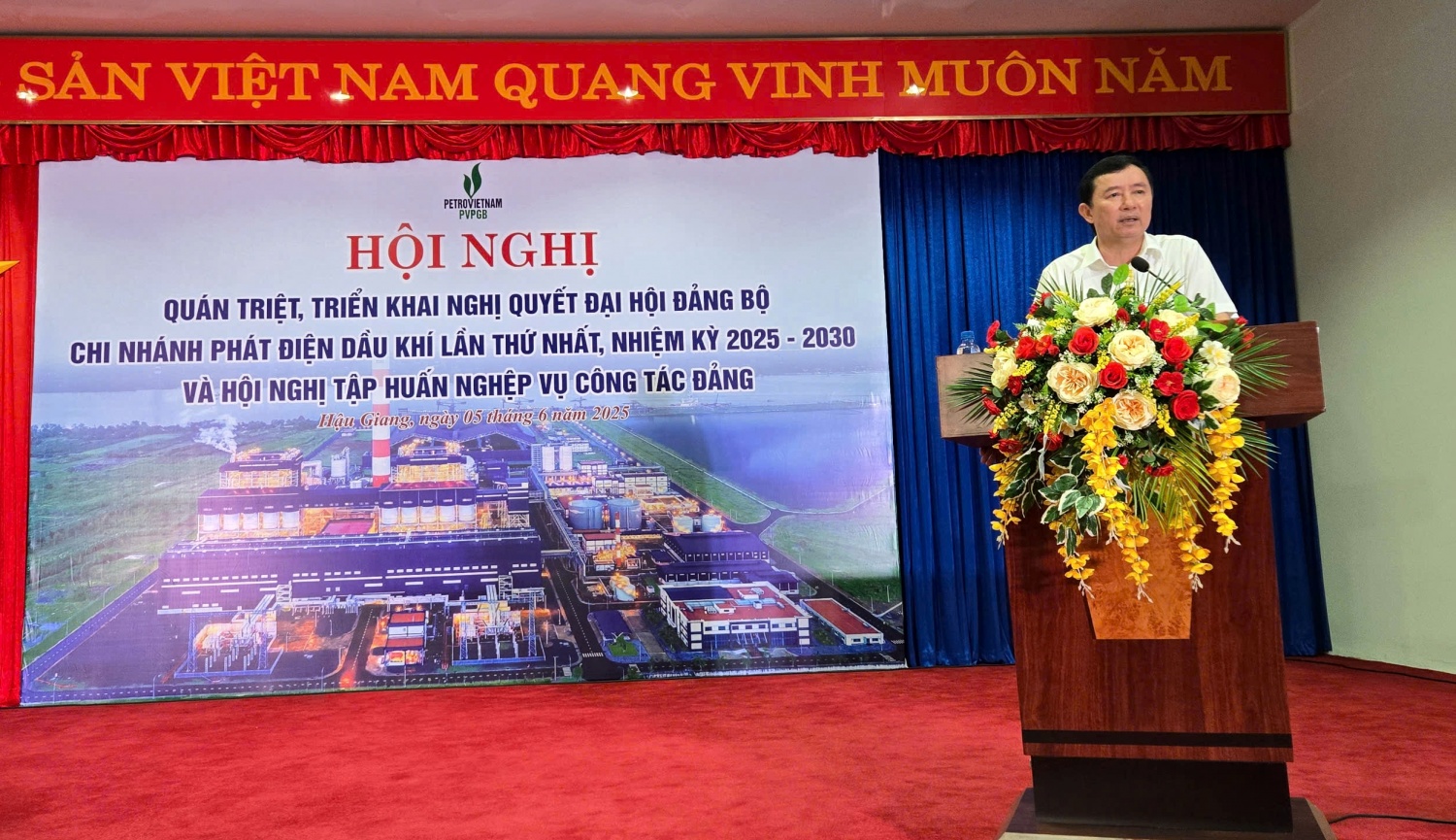 NMNĐ Sông Hậu 1: Quán triệt, triển khai Nghị quyết Đại hội Đảng bộ PVPGB lần thứ I, nhiệm kỳ 2025-2030
