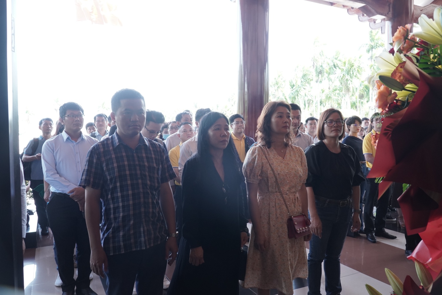 Hành trình về nguồn tại Khu di tích lịch sử Ngã Ba Giồng