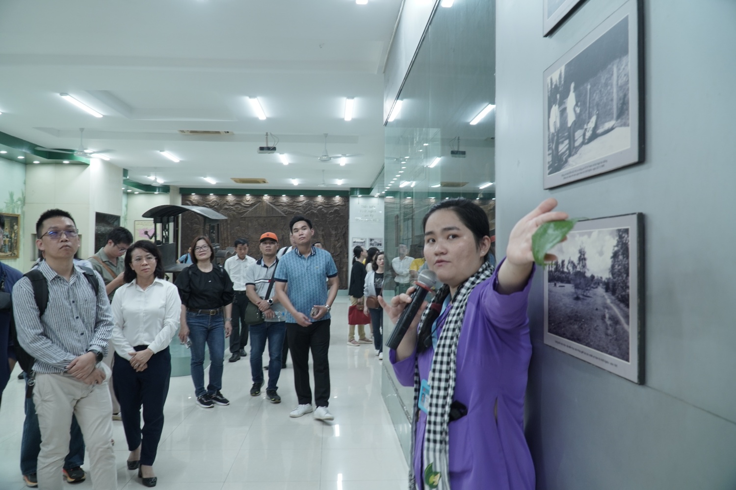 Hành trình về nguồn tại Khu di tích lịch sử Ngã Ba Giồng
