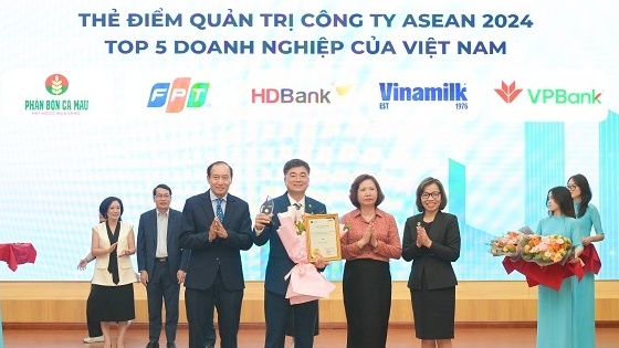 PVCFC được vinh danh Top 5 doanh nghiệp niêm yết Việt Nam có điểm quản trị cao nhất