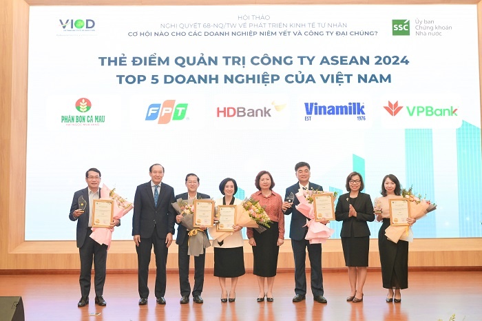 PVCFC được vinh danh Top 5 doanh nghiệp niêm yết Việt Nam có điểm quản trị cao nhất