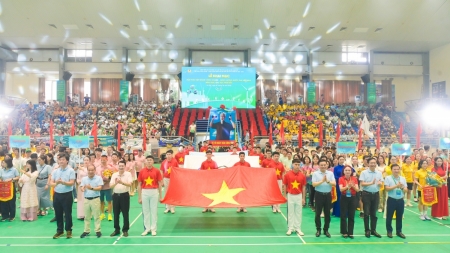 Tưng bừng khai mạc Hội thao Petrovietnam khu vực phía Bắc năm 2025