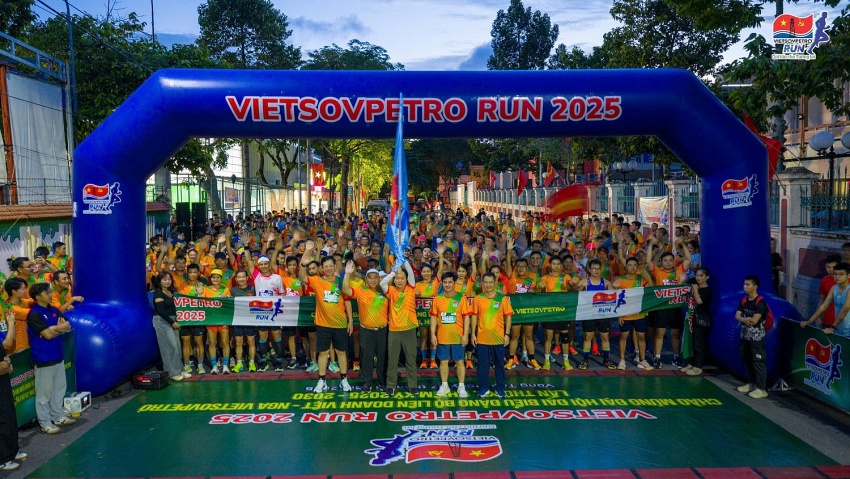 Vietsovpetro Run 2025: “Vì một Vietsovpetro phát triển bền vững” Vietsovpetro Run 2025: “Vì một Vietsovpetro phát triển bền vững”
