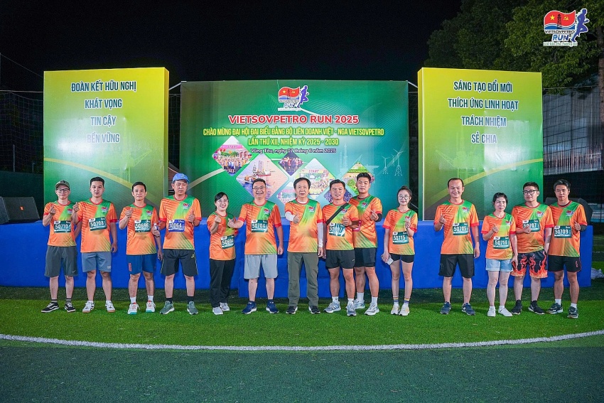 Vietsovpetro Run 2025: “Vì một Vietsovpetro phát triển bền vững” Vietsovpetro Run 2025: “Vì một Vietsovpetro phát triển bền vững”
