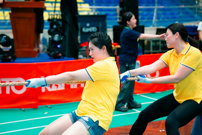 Nội dung thi đấu môn kéo co nam và nữ Nội dung thi đấu môn kéo co nam và nữ